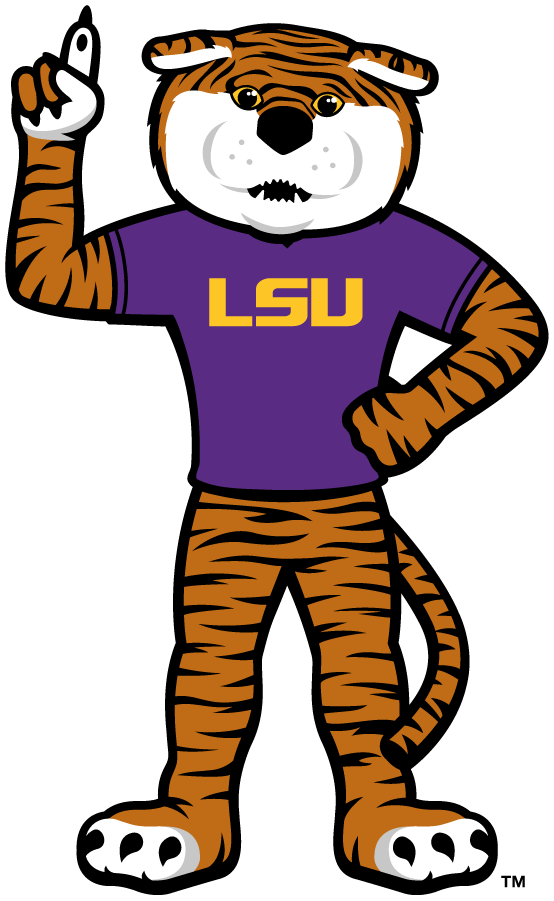 LSU Tigers 2013-Pres Mascot Logo DIY iron on transfer (heat transfer)